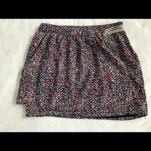 BCBG confetti skirt size 8